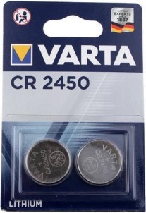 Varta CR2450 2 stuks