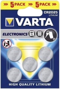 Varta CR2025 5 stuks