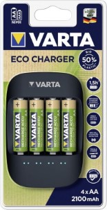 Varta Eco Charger 4x AA 2100mAh Recyled