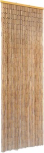VidaXL Vliegengordijn 56x185 cm bamboe