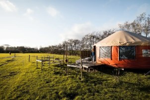 Luxe yurt met eigen hottub