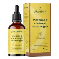 VitaminFit Vitamine C druppels met druivenpit extract OPC