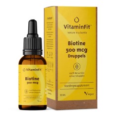 VitaminFit Biotine 500 mcg Druppels