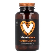 Vitaminstore Super omega D3 omega 3 60 softgels