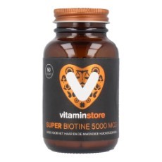 Vitaminstore Super Biotine 5000 mcg biotin 50 vegicaps