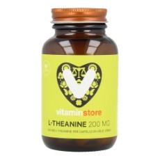 Vitaminstore L theanine 200 mg 60 vegicaps