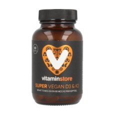 Vitaminstore Super vegan D3 K2 60 Vegi Softgels