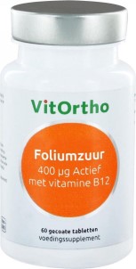 VitOrtho foliumzuur vit b 60 st