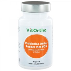 VitOrtho Probiotica Junior Poeder met FOS 50 gram
