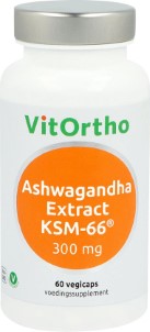 VitOrtho Ashwagandha extract KSM 66 300 mg 60 vegicaps