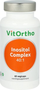 VitOrtho Inositol complex 60 vegicaps Vitamine B Voedingssupplement