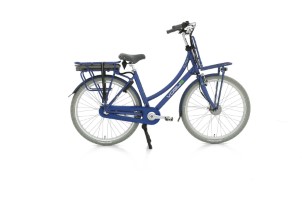 Vogue Elektrische fiets e Elite dames blauw 50cm 468 Watt Blauw
