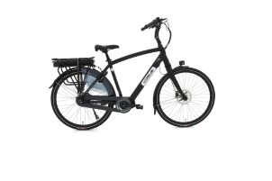 Vogue Elektrische fiets Infinity M300 Heren zwart 53cm 468 Watt Mat zwart