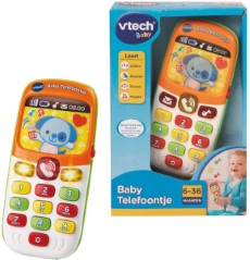 VTech Baby Telefoon Cadeau Interactief Speelgoed Educatief Kindertelefoon Oranje