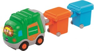 VTech Toet Toet Autos Vigo Vuilniswagen Educatief Babyspeelgoed 1 tot 5 Jaar