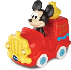 VTech Toet Toet Autos Disney Edition Mickey Brandweerwagen Speelfiguur Brandweerwagen met Licht en Geluid