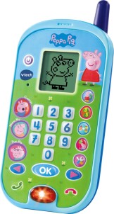 VTech Peppa Pig Baby Leertelefoon Interactief Mobieltje Met Geluiden Educatief Babyspeelgoed Vanaf 2 Jaar