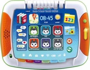 VTech Baby Lees en Leer Touch Tablet Educatief Speelgoed Kinder Speelgoed Computer Verhaaltjes en Muziek Van 2 tot 5 Jaar