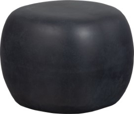 vtwonen Pebble Bijzettafel Fiber Clay Antraciet 35x50x50