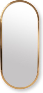 vtwonen Oval Spiegel H 50 x B 20 cm Goud