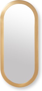 vtwonen Oval Spiegel H 70 x B 30 cm Goud