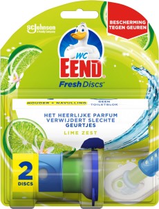 WC Eend Fresh Discs Houder Lime 2Discs 11.5 ML
