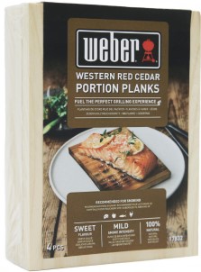 Weber Western Red Cedar Wood Portion Planks