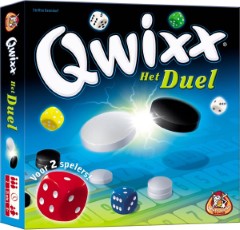 White Goblin Games Qwixx Het Duel dobbelspel