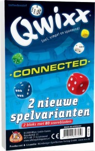 White Goblin Games Qwixx Connected Dobbelspel Uitbreiding 2 nieuwe spelvarianten