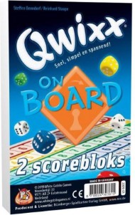 White Goblin Games Qwixx On Board Extra Scoreblokken Dobbelspel
