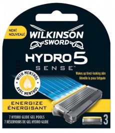 Wilkinson Scheermesjes Heren Hydro 5 Sense Energize 3 stuks