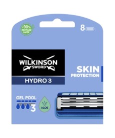 Wilkinson Sword Hydro 3 Scheermesjes 8 Stuks