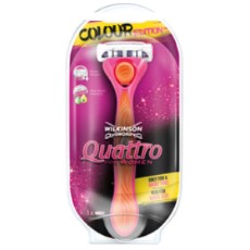 Wilkinson Quattro For Women Colour Edition 1 Stuk