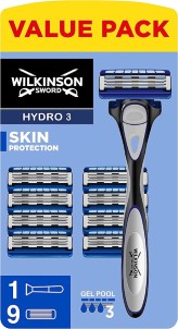 Wilkinson Hydro3 Skin Protection Scheermes plus Vervangbare mesjes