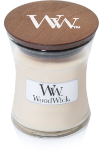 Woodwick Vanilla Bean kaars klein