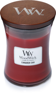Woodwick Cinnamon Chai medium kaars