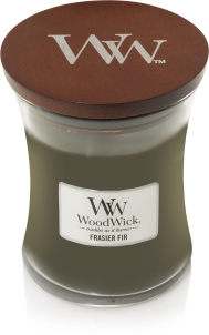 Woodwick Frasier Fir medium kaars
