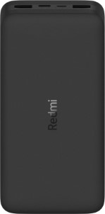 Xiaomi Redmi Powerbank 20000 mAh 18W Fast Charge Zwart