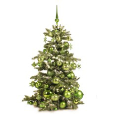 Xmasdeco Luxe Nordmann kunstkerstboom groen verfrissend 120cm