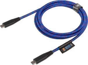 Xtorm Onverwoestbare USB C Power Delivery oplaadkabel 2 m Blauw Levenslange garantie