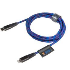 Xtorm Solid USB C naar Lightning Kabel 2 meter Blauw