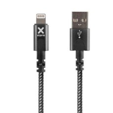 Xtorm USB naar Lightning Kabel 1 meter Zwart
