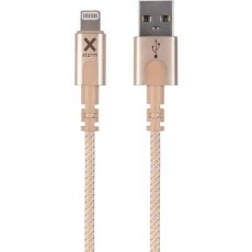 Xtorm USB naar Lightning Kabel 1 meter Goud