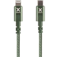Xtorm USB C naar Lightning Kabel 1 meter Groen