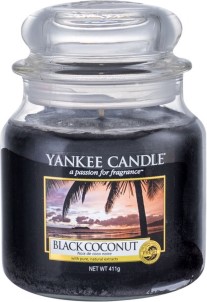 Yankee Candle Black Coconut Medium Kaars