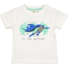 Baby T shirt Korte mouwen Batman Wit 86