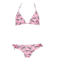Meisjes bikini Neon roze 158 164