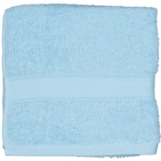 Basic cotton Badlaken Lichtblauw 70x130