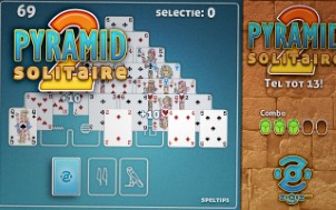 Speel nu Pyramid Solitaire 2