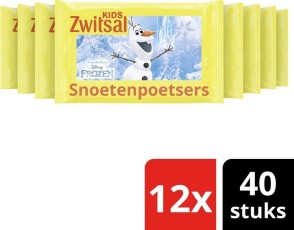 Zwitsal Frozen Snoetenpoetsers 480 stuks Voordeelverpakking
